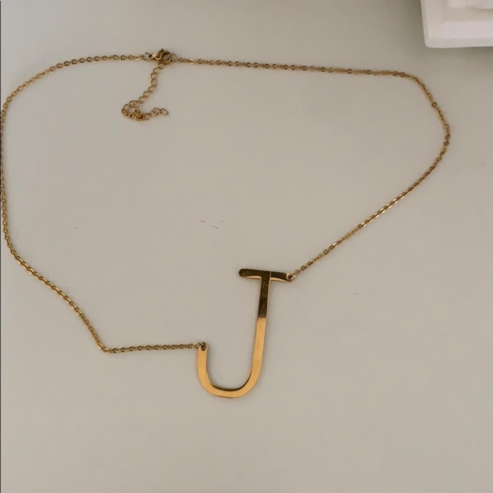 Letter necklace